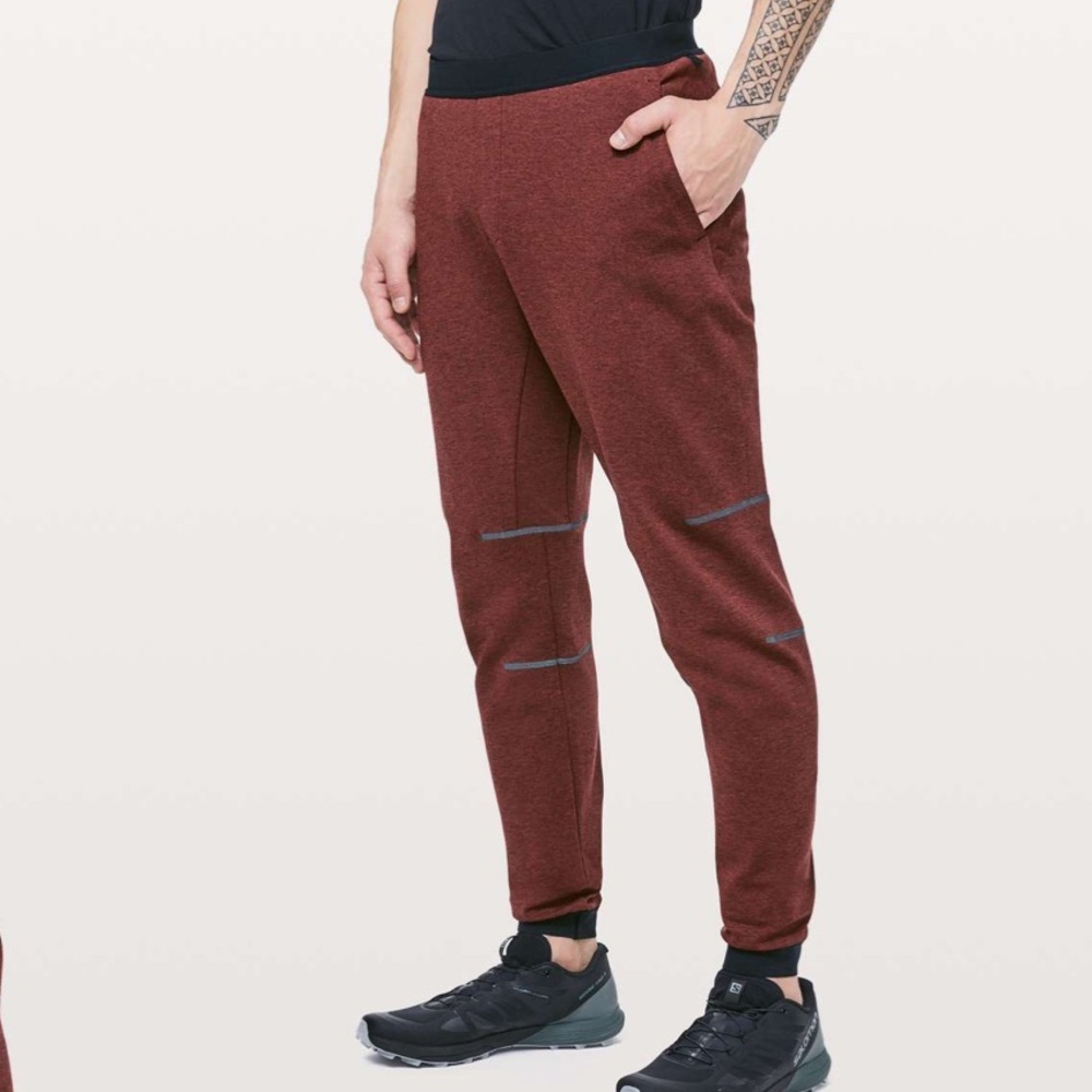 Lululemon Diffract Jogger *Lululemon Lab‎ Alarming Reflective Spacer Men’s XL